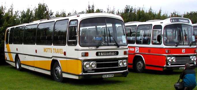Motts Leyland Leopard Plaxton Supreme SUR283R