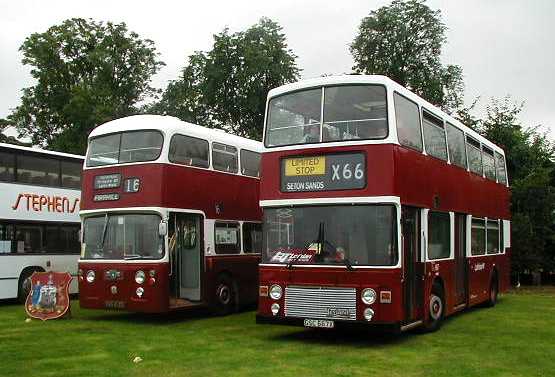 Edinburgh Corporation Atlantean  EWS812D & Olympian GSC667X