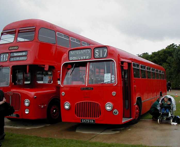 Midland Red BMMO D9 5415 & S17 5479