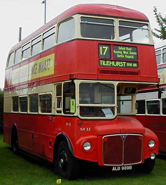 Reading Mainline AEC Routemaster ALD989B