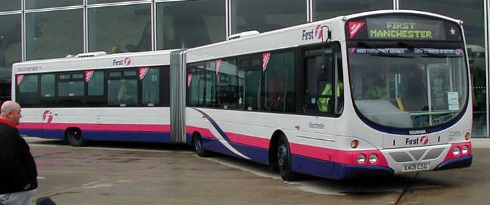 First Manchester bendibus 2201