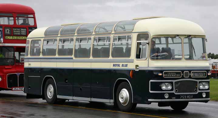 Royal Blue Bristol MW6G ECW 1436