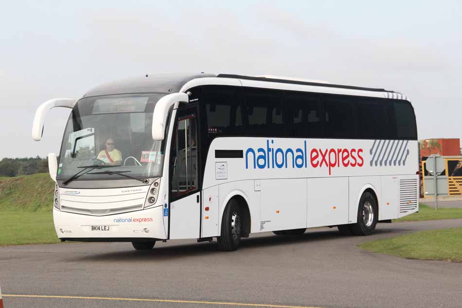 Chalfont Volvo B9R Caetano Levante National Express BK14LEJ