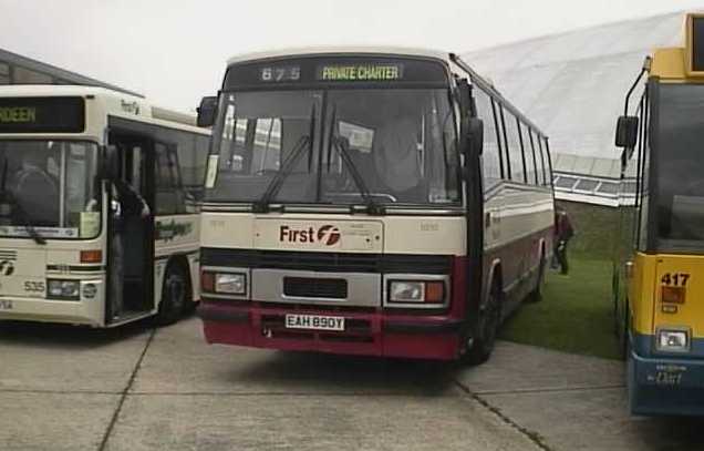 First Midland Red ex Eastern Counties Leyland Tiger Plaxton Paramount 1010