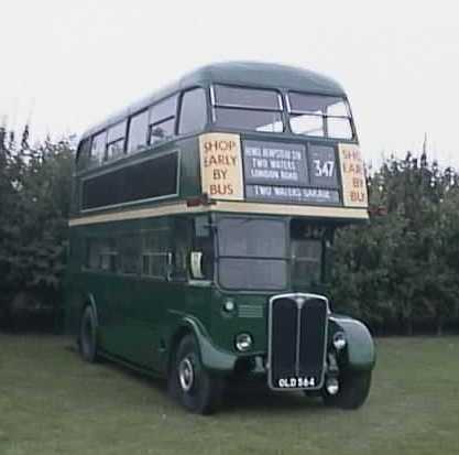 London Transport Country Area AEC Regent 3RT Park Royal RT4777