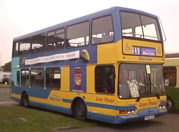 Solent Blue Line Dennis Trident East Lancs Lolyne 749 T749JFX