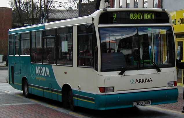 Arriva the Shires Dennis Dart Marshall 3103
