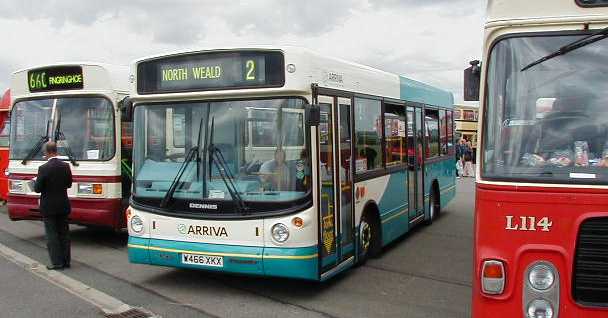 Arriva East Herts & Essex Dennis Dart SLF Alexander ALX200 3466