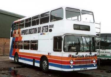 Norfolk Green Devon General Bristol VR LFJ882W