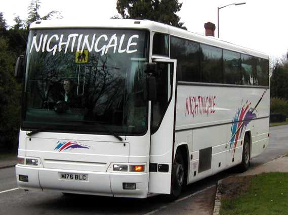 Nightingale Coaches Volvo B10M Plaxton M176BLC