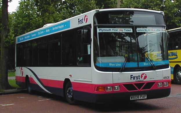 Western National Volvo B6LE Wright 4608