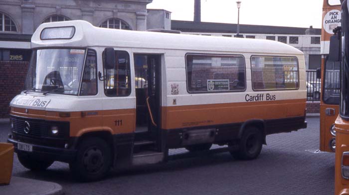 Cardiff Bus Mercedes L608D PMT 111