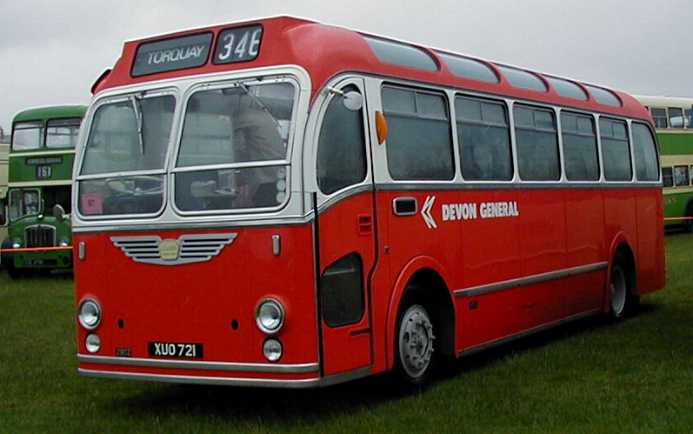 Devon General Royal Blue MW6G ECW 2238