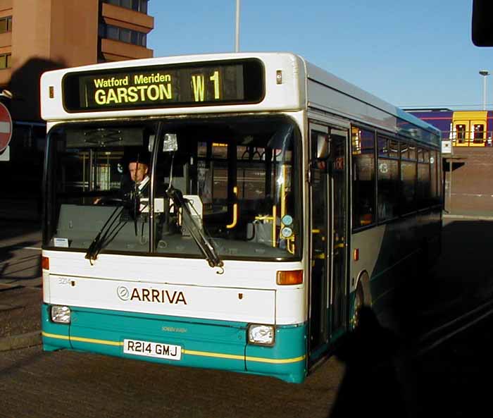 Arriva the Shires Dennis Dart SLF Plaxton Pointer 3214