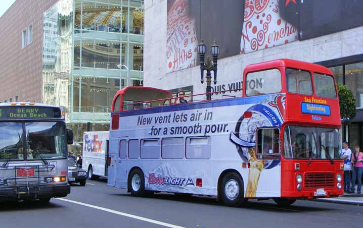 San Francisco Sightseeing Bristol VRTSL3 ECW 3073 KOO791V