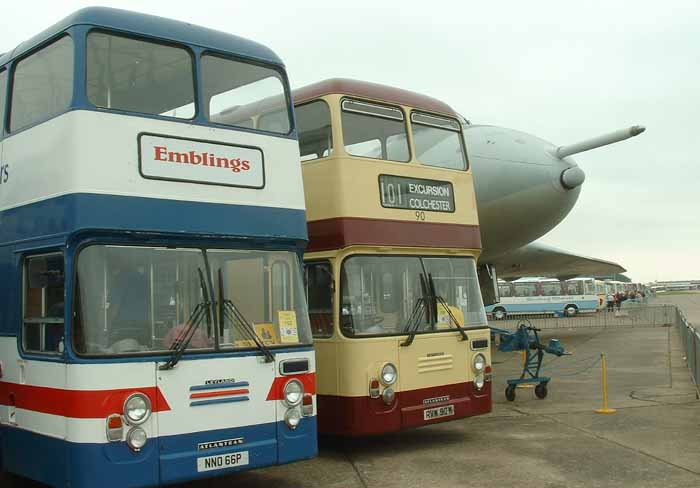 Emblings Colchester Atlantean at SHOWBUS
