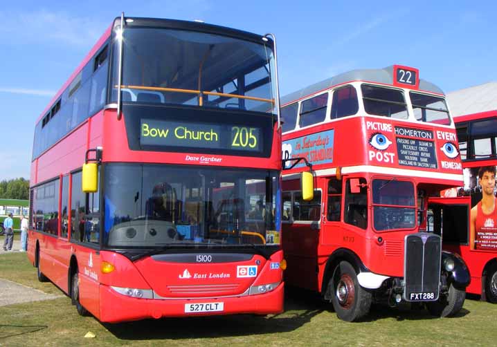 East London Scania Omnicity 15100 and RT113
